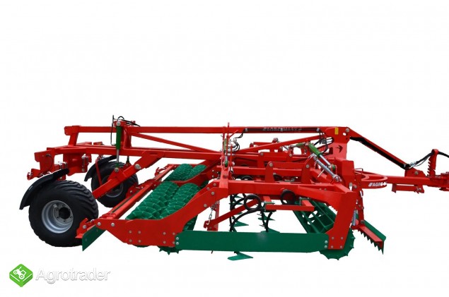 Agregat uprawowy ciężki AGRO-MASZ hydraulicznie składany  - zdjęcie 4