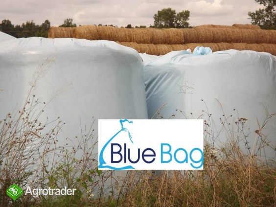 Worki do sianokiszonki Blue Bag błękitne super jakość bardzo wytrzymał - zdjęcie 2
