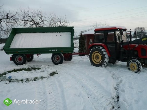 Przyczepa rolnicza ciężarowa 5 ton HL 6011 jak nowa OKAZJA wywrotka  - zdjęcie 5