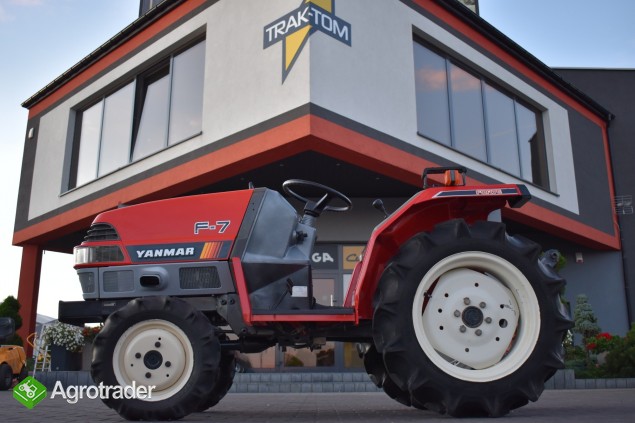 agrohobby traktor ciągnik do upraw YANMAR F7 diesel 4WD 17KM - zdjęcie 3