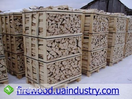 Porabane drewno w workach z Ukrainy