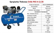 Orlik, Kompresor, Sprężarka, Orlik PKS 4-2/25
