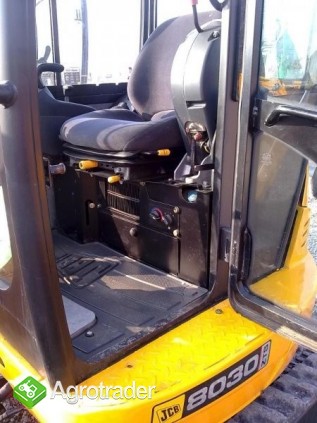 JCB 8030 ZTS 2006 rok 3,2t - mini koparka - zdjęcie 4