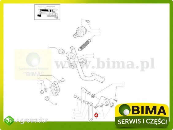 Potencjometr Case IH Quantum 65,75,85,95,JX 1060 - zdjęcie 2