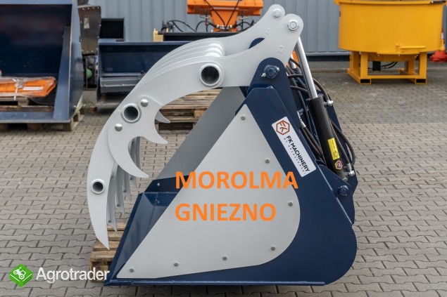HIT Łyżka z dociskiem łyżkokrokodyl szufla GOLIAT FK MACHINERY 1116kg  - zdjęcie 1